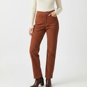 Vintage Lew Magram Suede Leather Pants Size 10